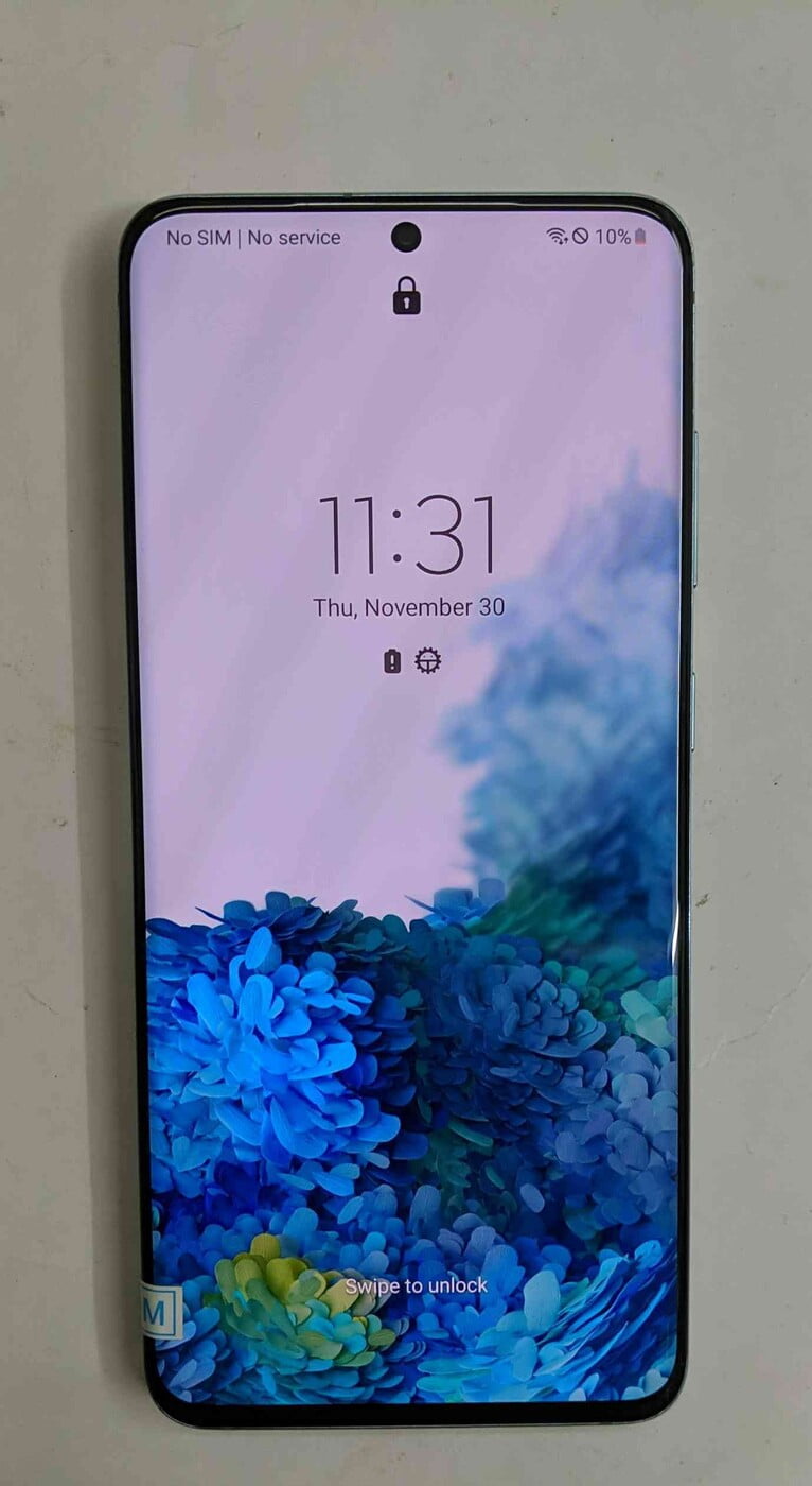 Buy Refurbished Samsung Galaxy S20 5G 12/128GB Sky Blue